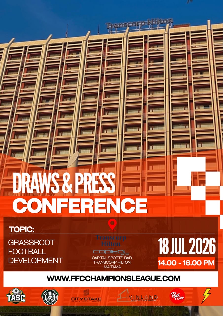3.0 SEASON DRAWS & PRESS CONTINUES TO BE HELD AT TRANSCORP HILTON AT THE CAPITAL BAR