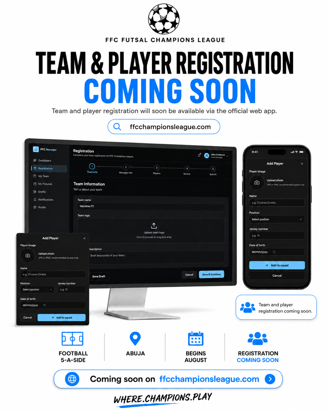 New Web-App Registeration portal